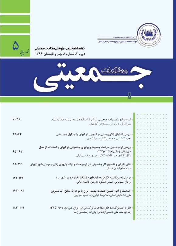 مطالعات جمعیتی